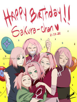 Happy Birthday Sakura chan