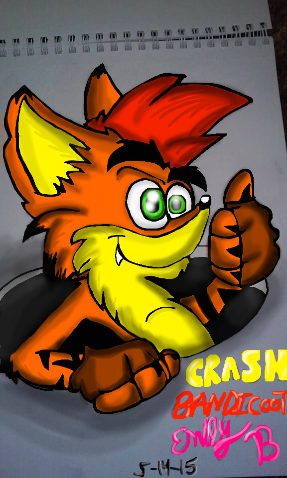 Re color Crash Bandicoot