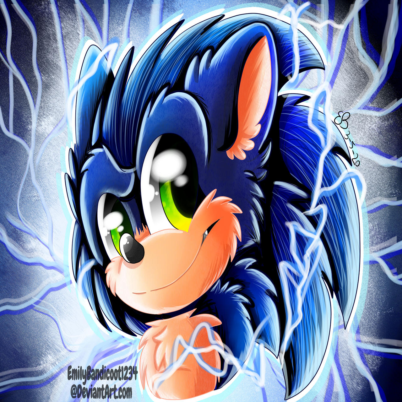 Deviantart Soni Sonic by EmilyBandicoot1234 on DeviantArt