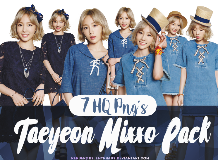 [PNG PACK] Taeyeon Mixxo Pngs