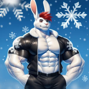 Snowflake AshGreyBunnie