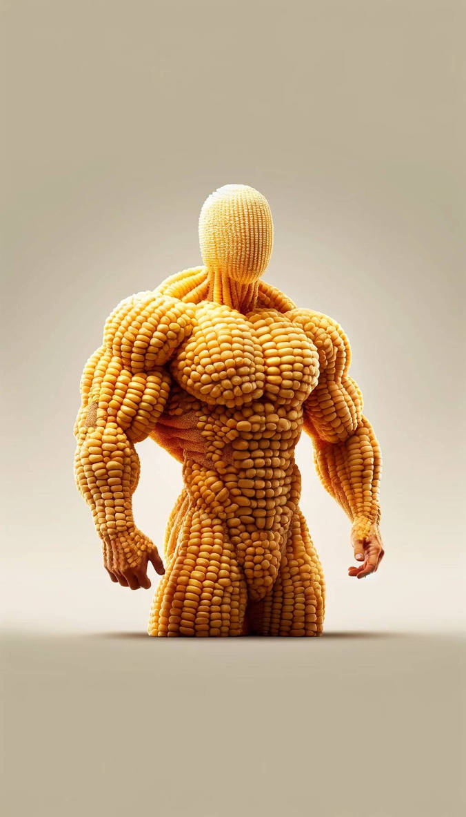 Muscular Corn Muscular corn man by BulkBodyAI on DeviantArt