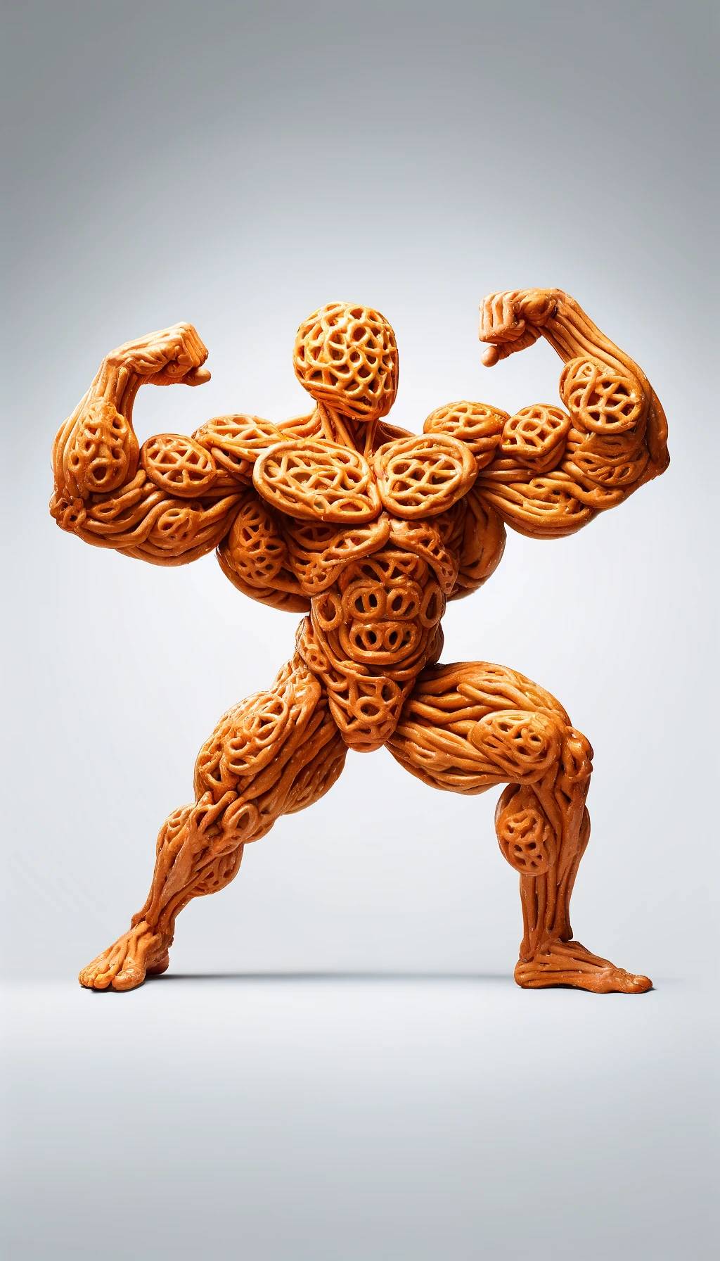Muscular Corn Muscular pretzel man by BulkBodyAI on DeviantArt