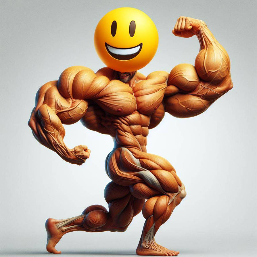 Muscular Corn Smiley Muscle by BulkBodyAI on DeviantArt
