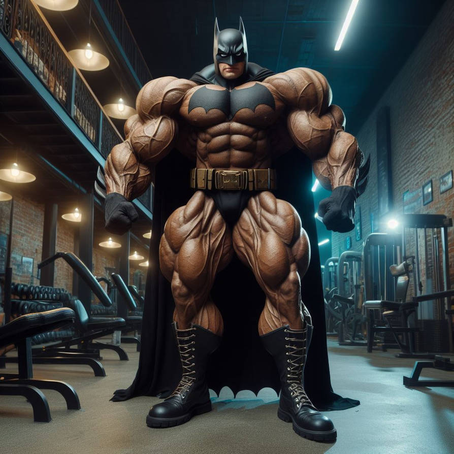 Batmab Body Muscular Batman by BulkBodyAI on DeviantArt