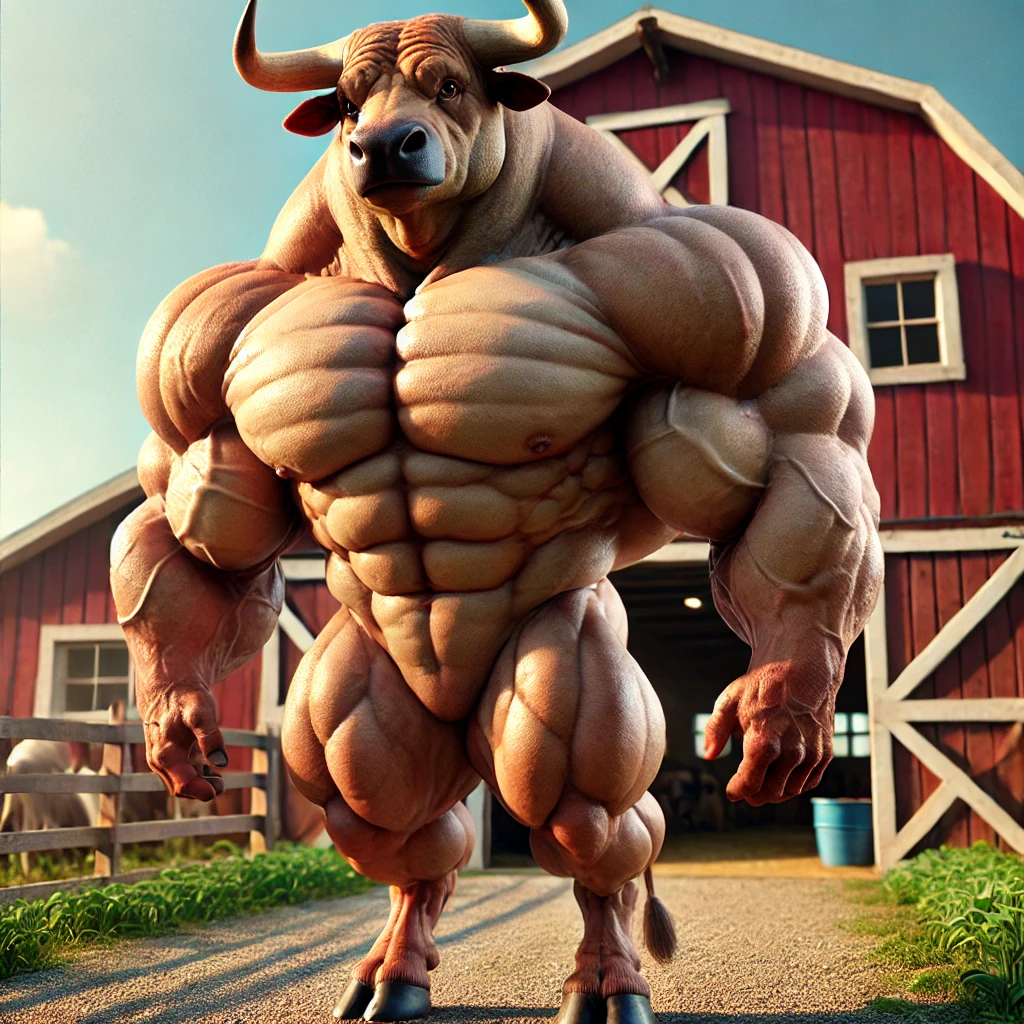 Mussel Cow Cow Muscle by BulkBodyAI on DeviantArt