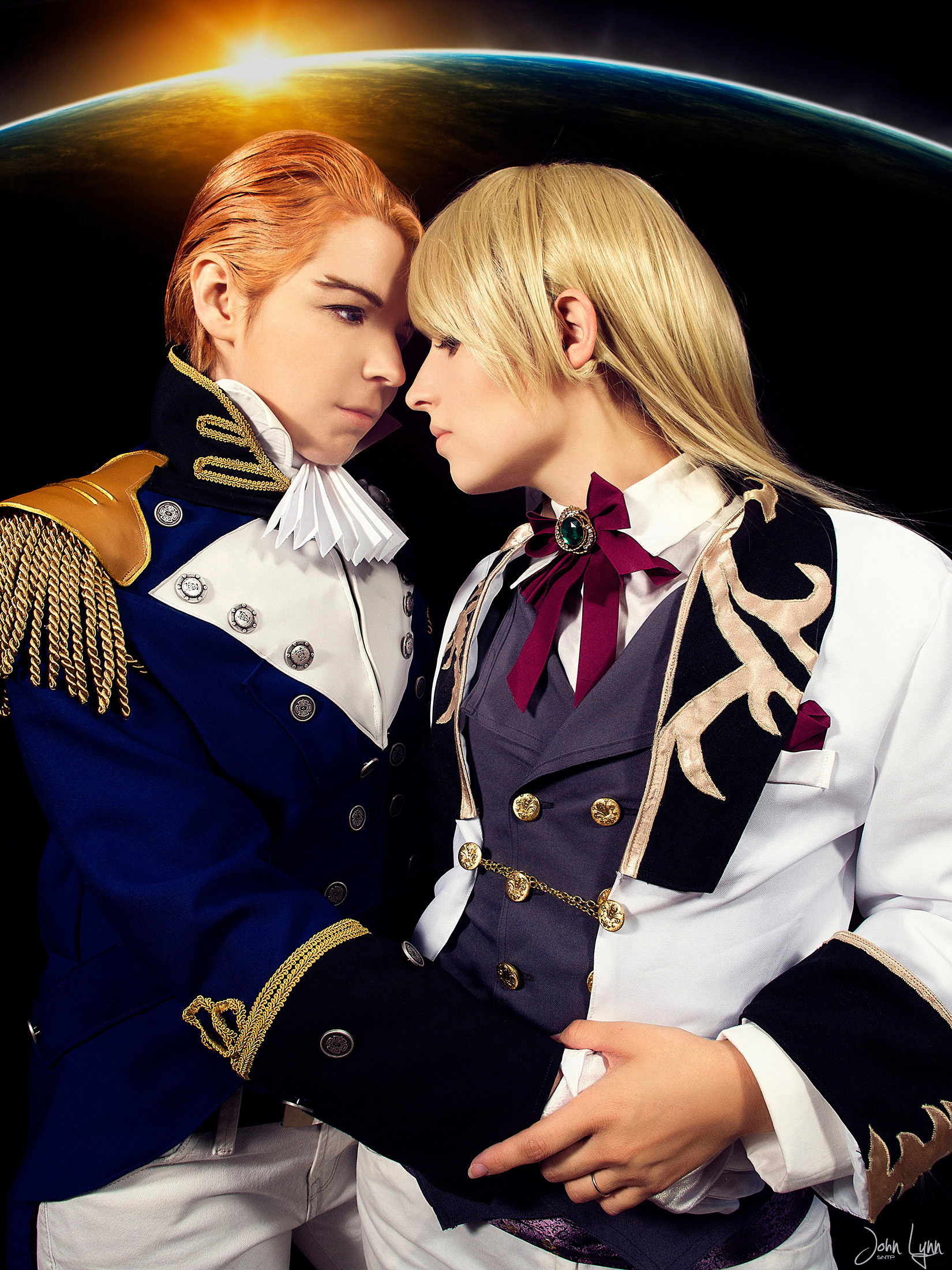 Trieze and Zechs Cosplay from Gundam Wing