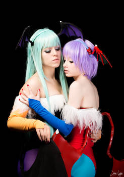 Morrigan x Lilith Cosplay 1