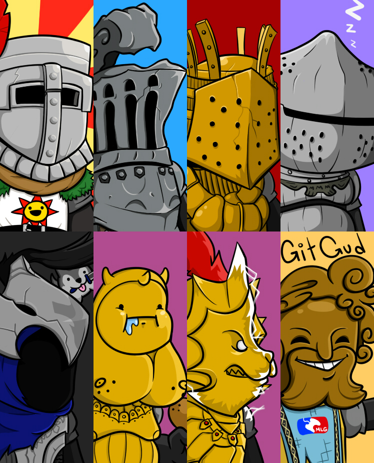 Unmasked Knights #2 .:Castle Crashers:. by ShinySmeargle on DeviantArt