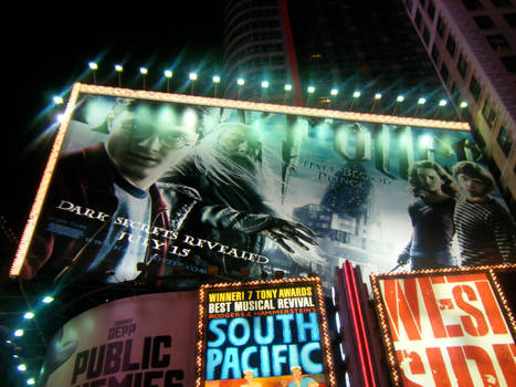 Harry Potter in Times Square.