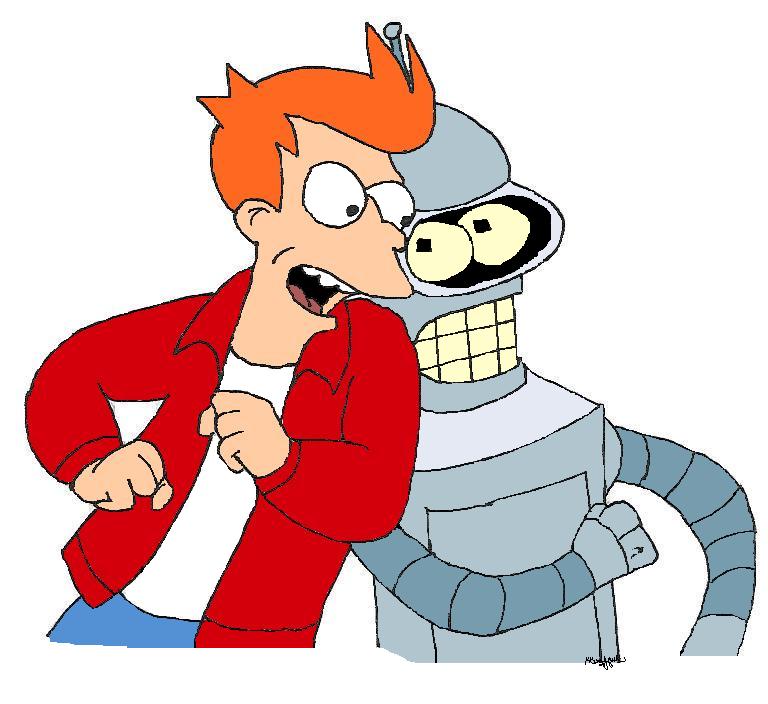 Fry and Bender