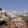 off-road inside the rocks of Zaarour Lebanon