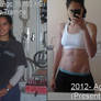 Another Personal Pic- 2009 and 2012 Comparison