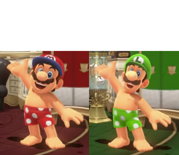 Super Mario Odyssey Mario and Luigi in Swimwears by Missangelgirl1988 on DeviantArt