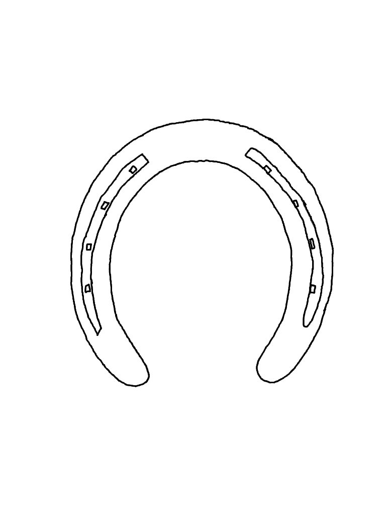 Horseshoe Lineart by Bestfriends3 on DeviantArt