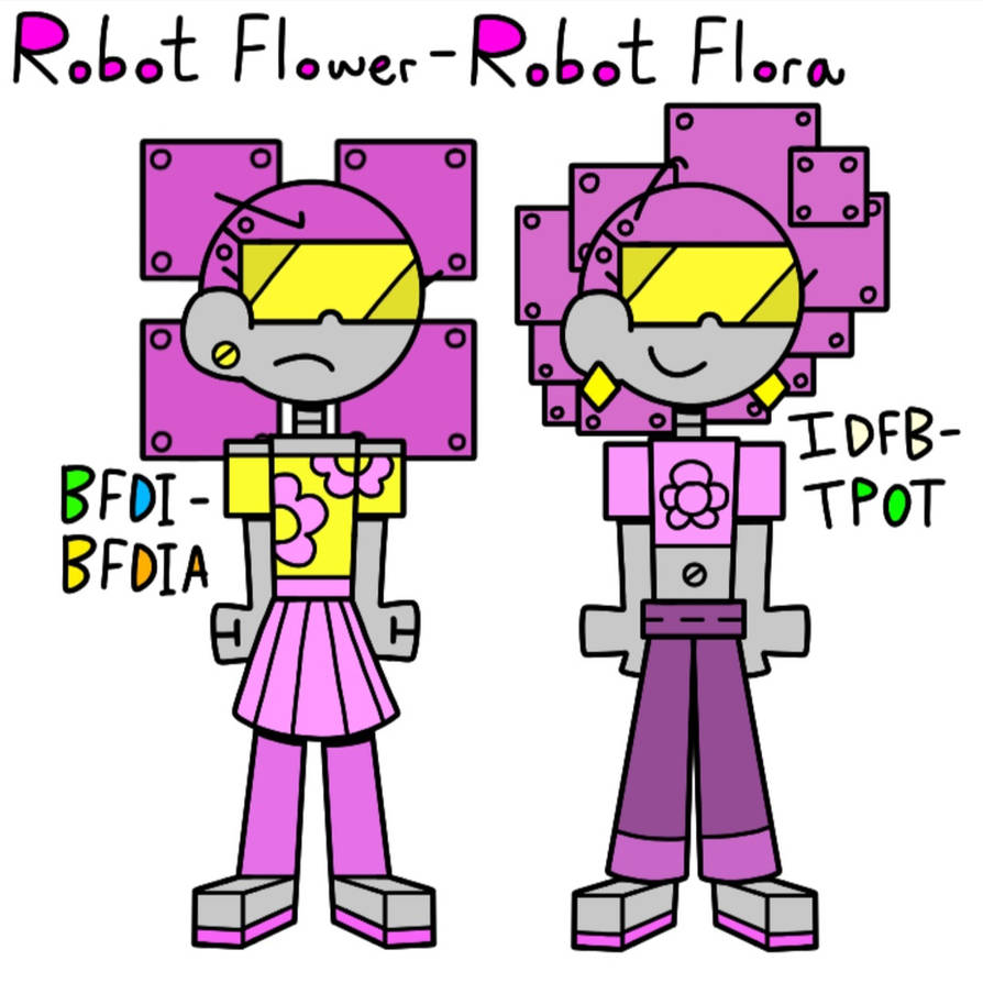 Humanize Robotc's Humanized Robot Flower by LTVLiveStudios on DeviantArt