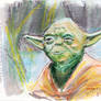 Sketch Card Yoda