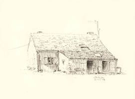 Pig stable mid France