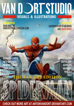 Spiderman magazine Cover