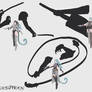 Character sketch, costume and weapon search