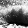 BW Wave Crash