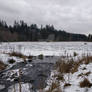 Frozen lake 