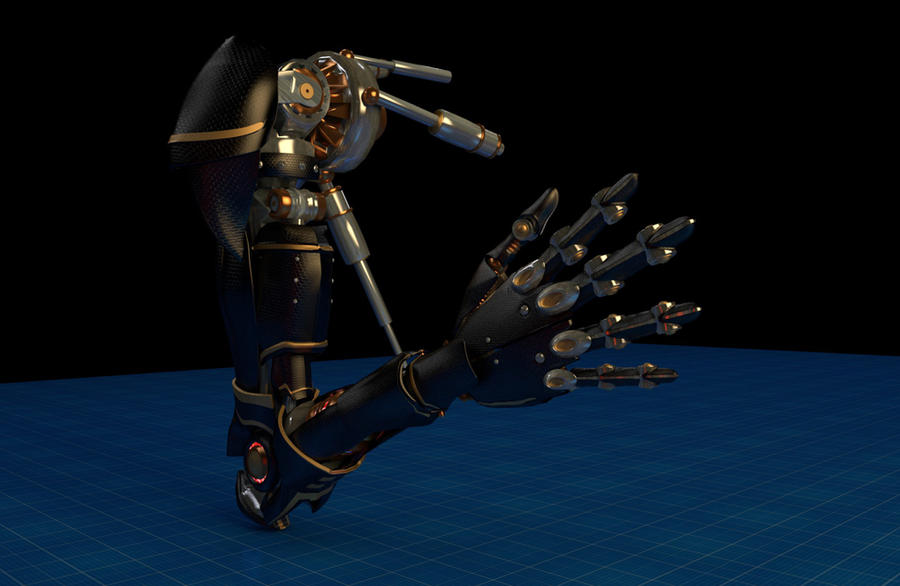 Blender robot Arm Arthail on DeviantArt