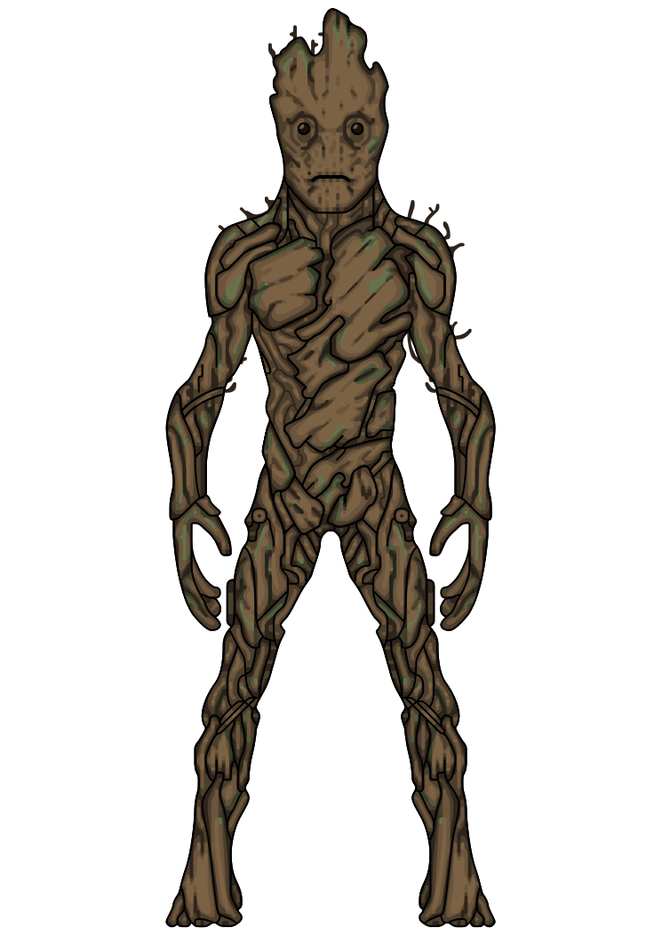 Groot 01 by Wiggykiller on DeviantArt