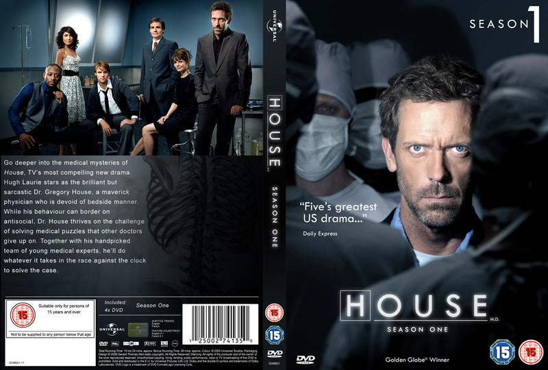 House MD DVD Cover Design by geraintthomas on DeviantArt