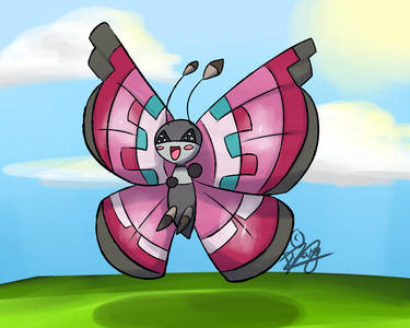 Happy Vivillon