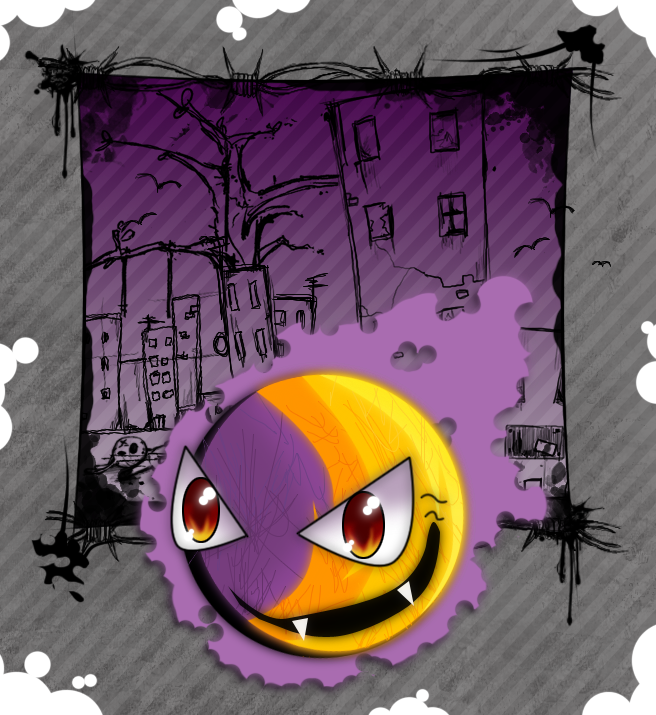 Creepy Gastly Pokemon