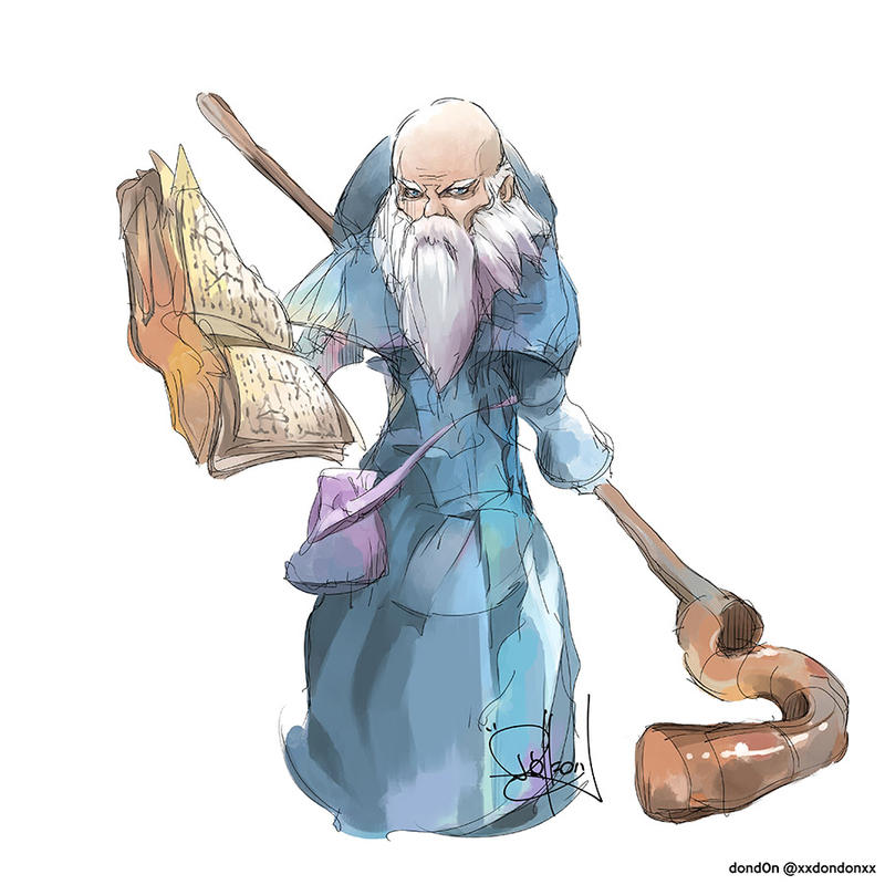 Deckard Cain By Dond0n On DeviantArt
