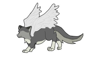 Winged Wolf [Requested]