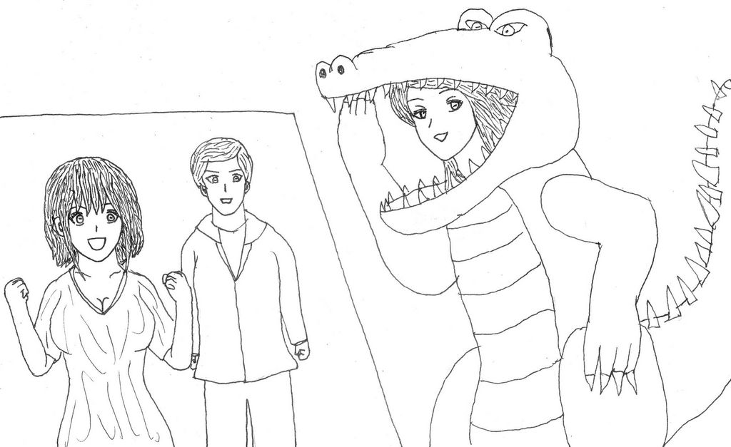 Girl Dressed As Crocodile By Jimmy200570 On DeviantArt girl-dressed-as-crocodile-by-jimmy200570-on-deviantart