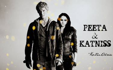 Peeta and Katniss