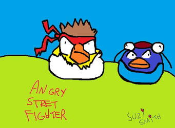 Angry street fighter