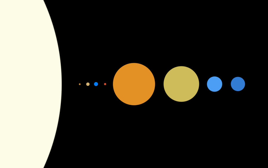 Map of the Solar System by StaticDynamic on DeviantArt
