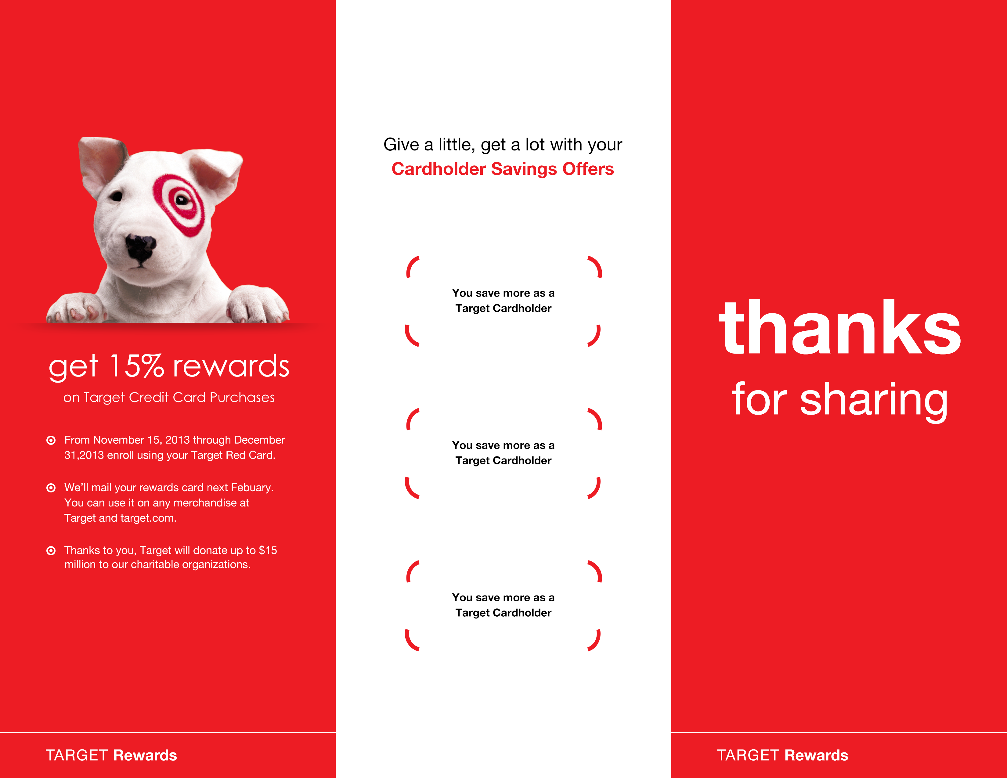 Target Pamphlet Target Rewards - Trifold Brochure (Inside) by TKB21 on DeviantArt