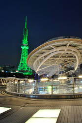 Nagoya TV Tower and Oasis 21