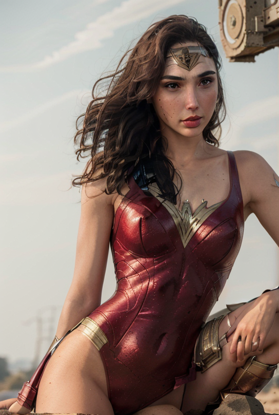 Wonder Woman's Costume, Gal Gadot