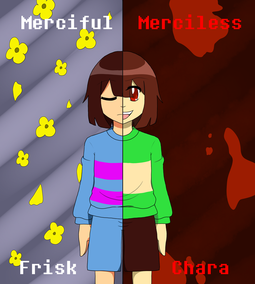 Chara And Frisk Who Am I By K Chanlovesanimexd On Deviantart Chara And Frisk Who Am I By K Chanlovesanimexd On Deviantart