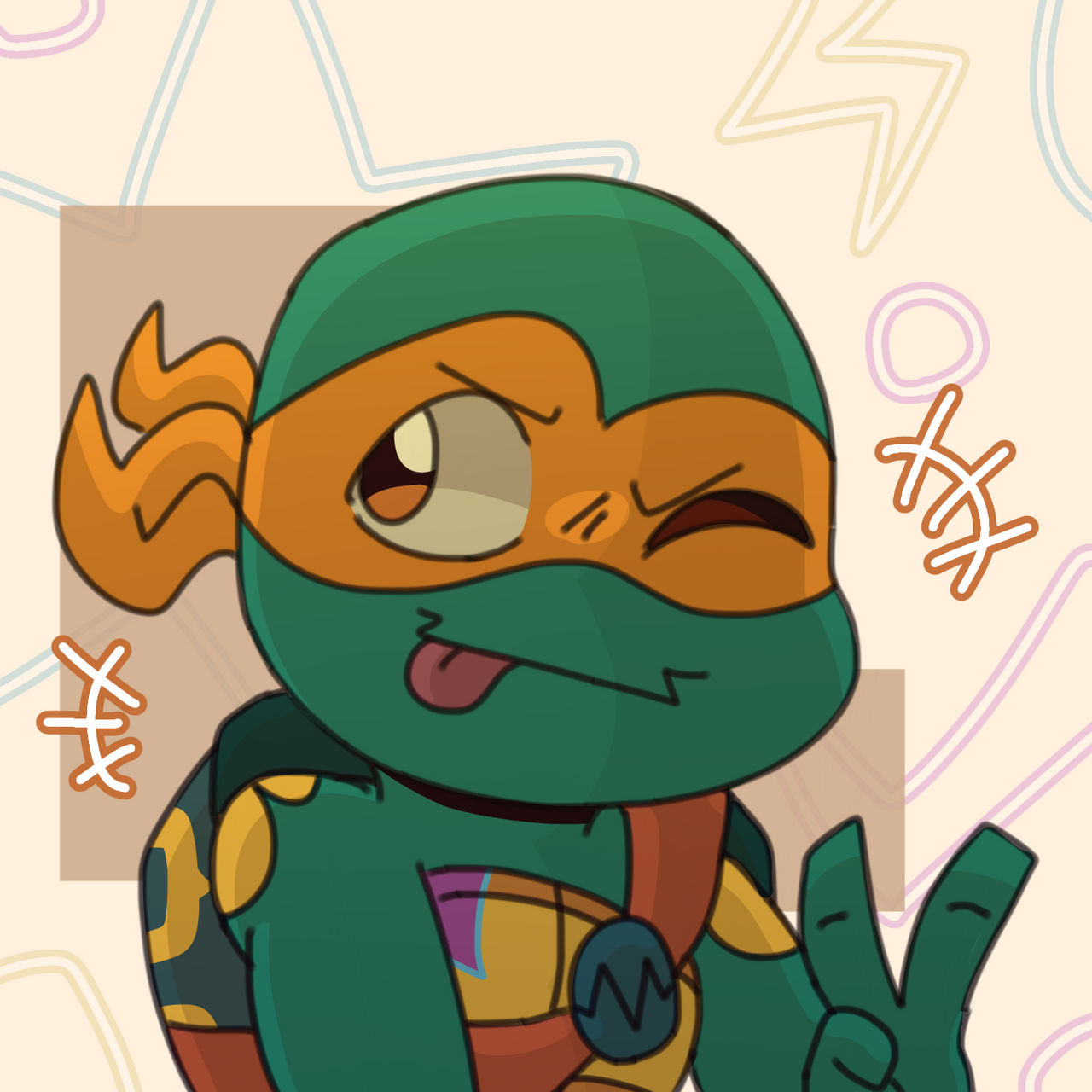 ROTTMNT Mikey by MystFrilliex on DeviantArt