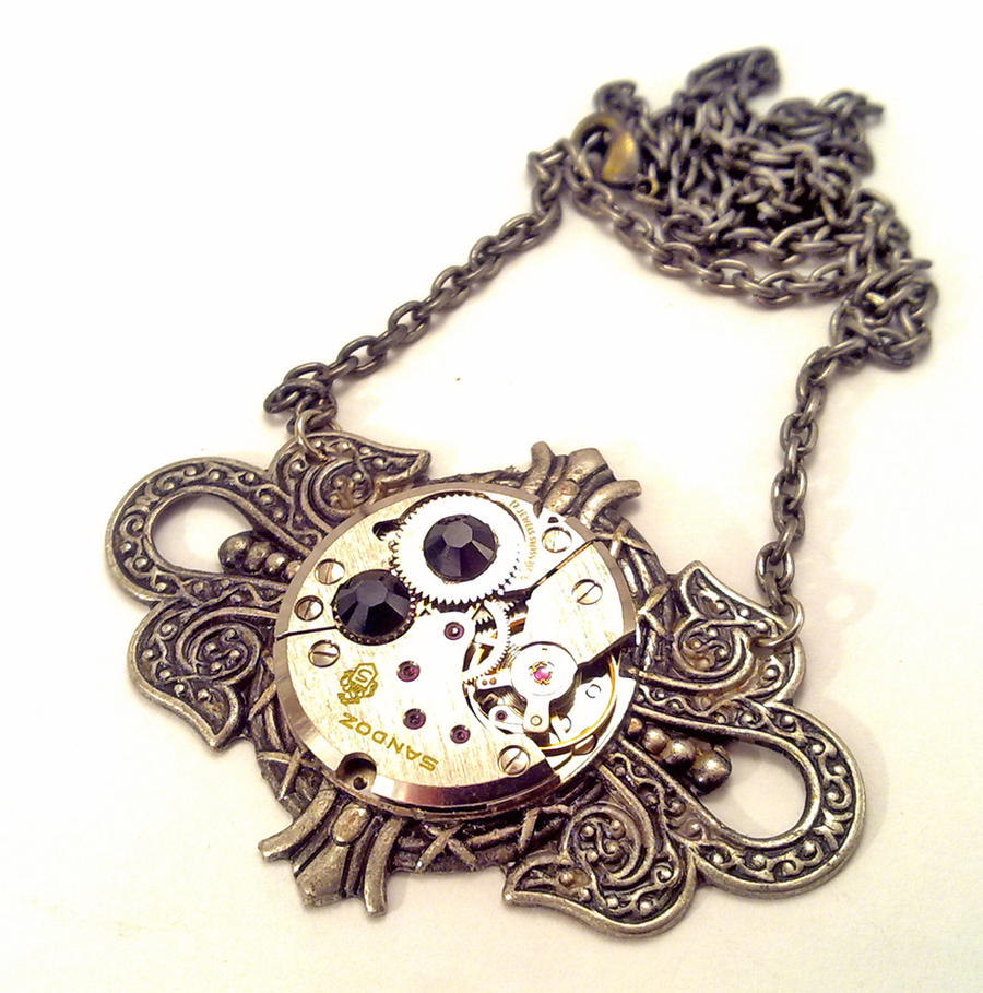 Steampunk Jewelry Necklace