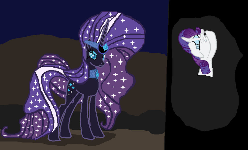 Nightmare Rarity and real Rarity by Tiia-arts on DeviantArt