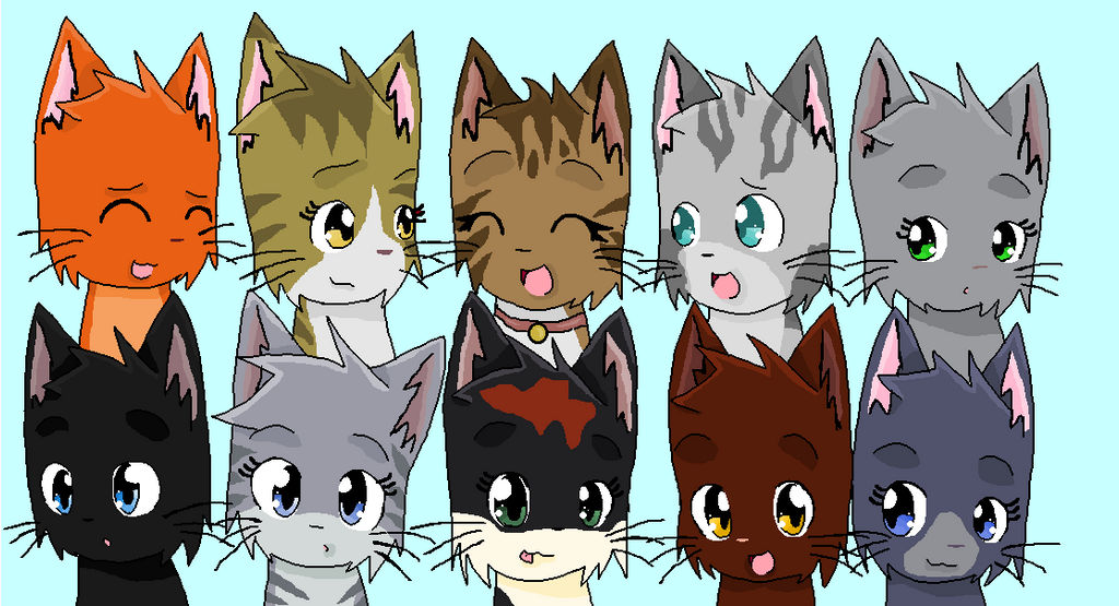 My favorite warrior cat characters by Tiia-arts on DeviantArt