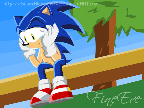 Sonic Sad by me