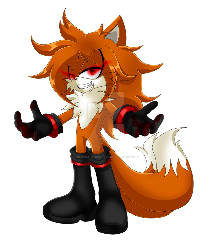 Dark Tails TSR 2015 - First design~ by SilverAlchemist09 on DeviantArt