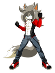 Kiara The FoxWolf by SilverAlchemist09