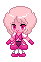 SU - Pink Diamond - Pixel Art