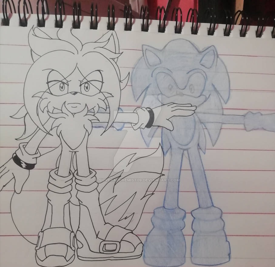 Tails TSR - first reference by SilverAlchemist09 on DeviantArt